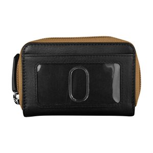 Two Tone Zip Around Pouch