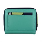 Small Multi Color Zip Wallet