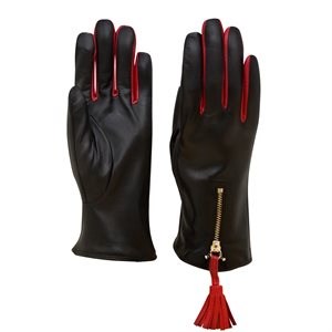 Two Tone Zip Tech Gloves