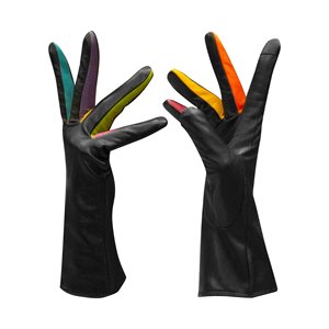 Multicolor Tech Gloves